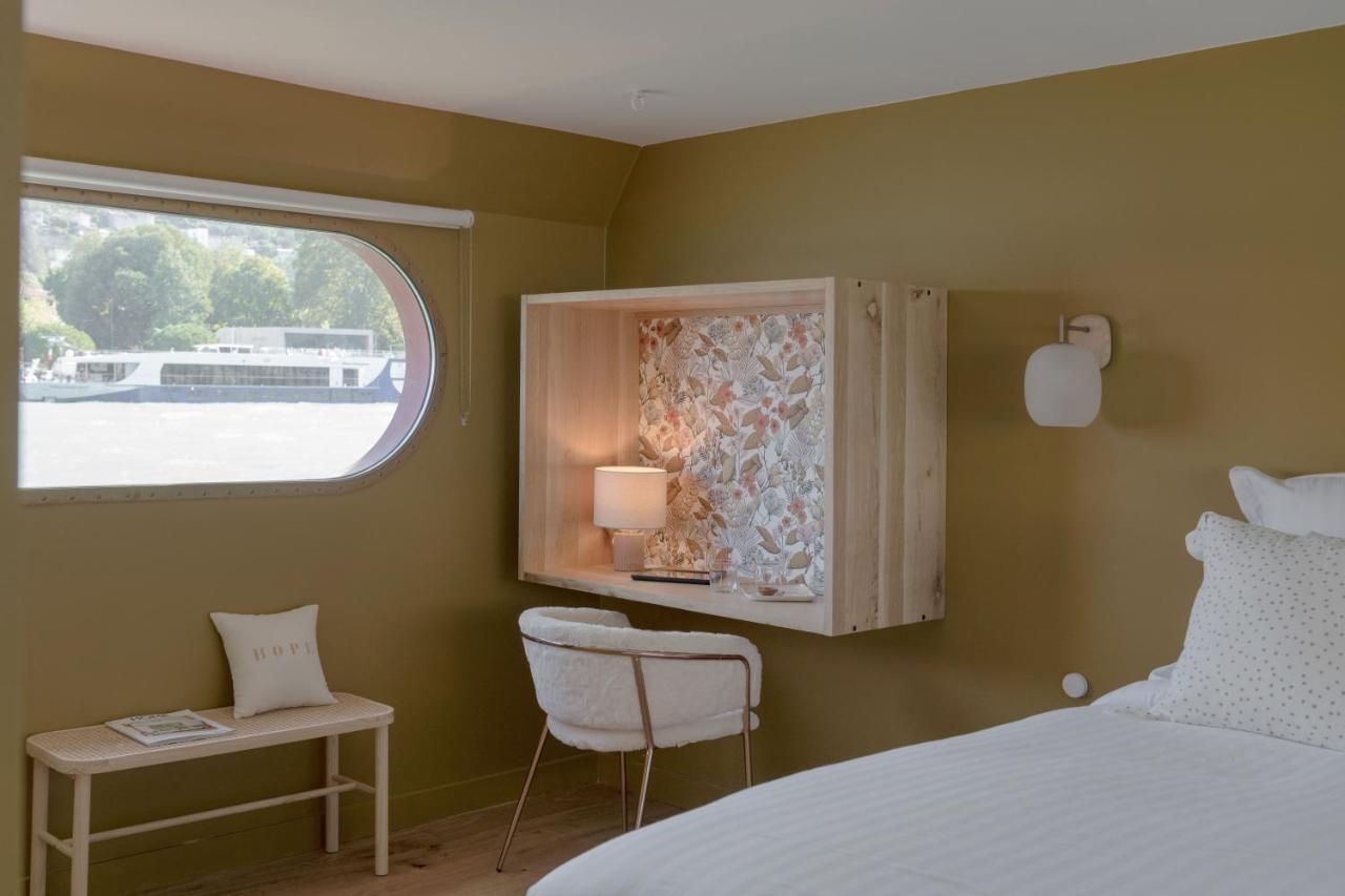 La Peniche - Bed And Bicycle - Vienne Hotel ภายนอก รูปภาพ